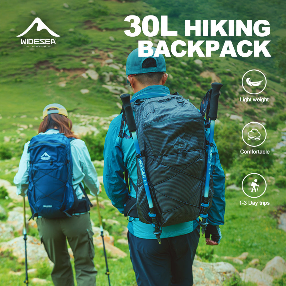 Widesea Camping Climbing Sports Waterproof  30L Backpacks