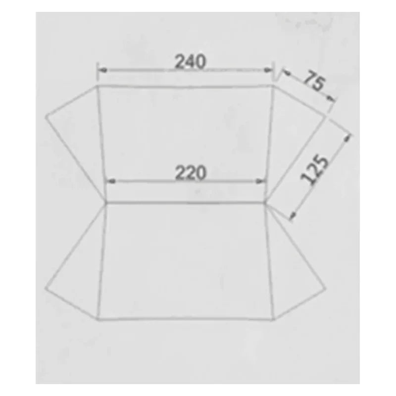 Camping Ultralight Canopy Tent Green