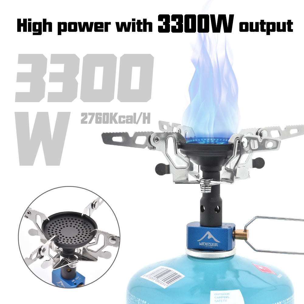 WIDESEA Camping Gas Burner 3300W