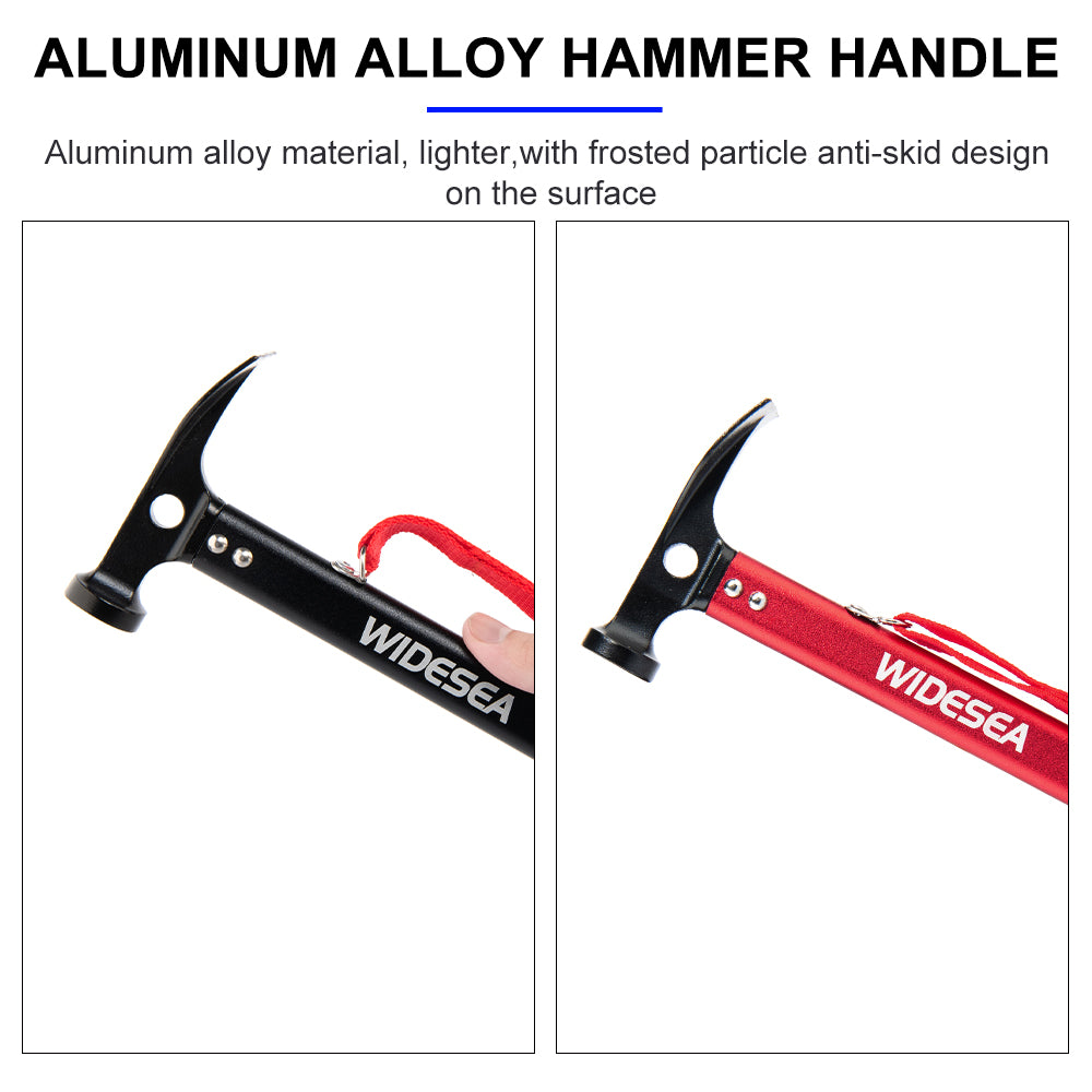 Camping Tent Aluminum Alloy Ground Nail Hammer