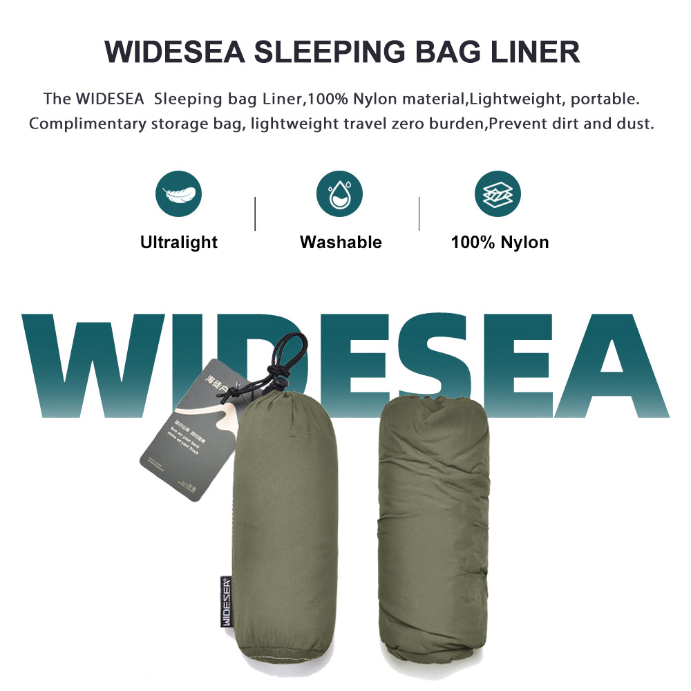 Widesea Camping Sleeping bag Liner