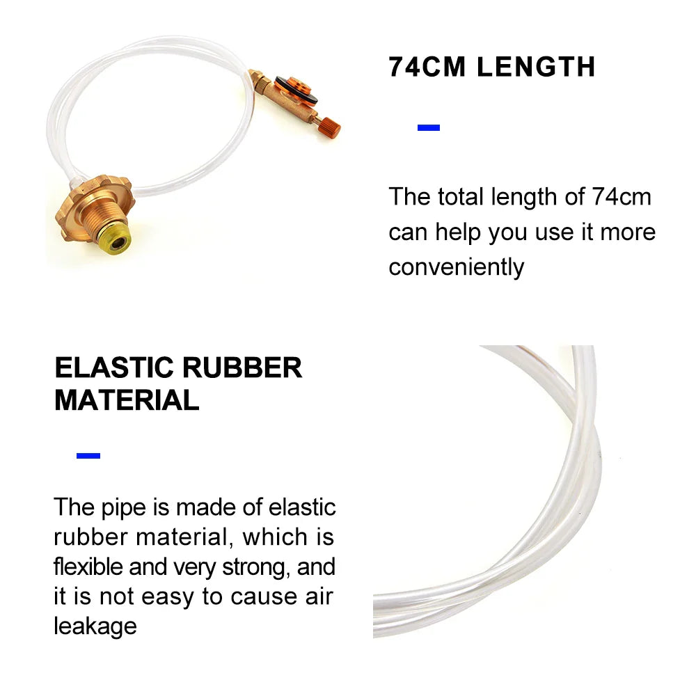 Camping Gas Tank Adapter Tube