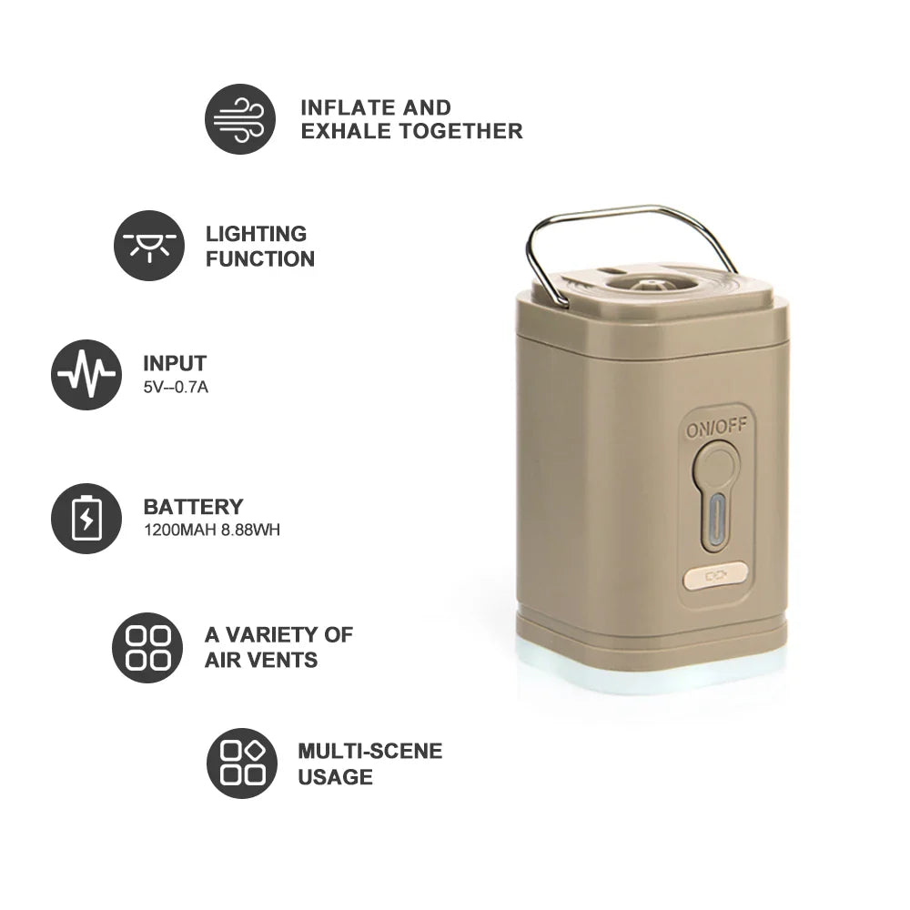 Camping Portable Electric Inflatable Pump