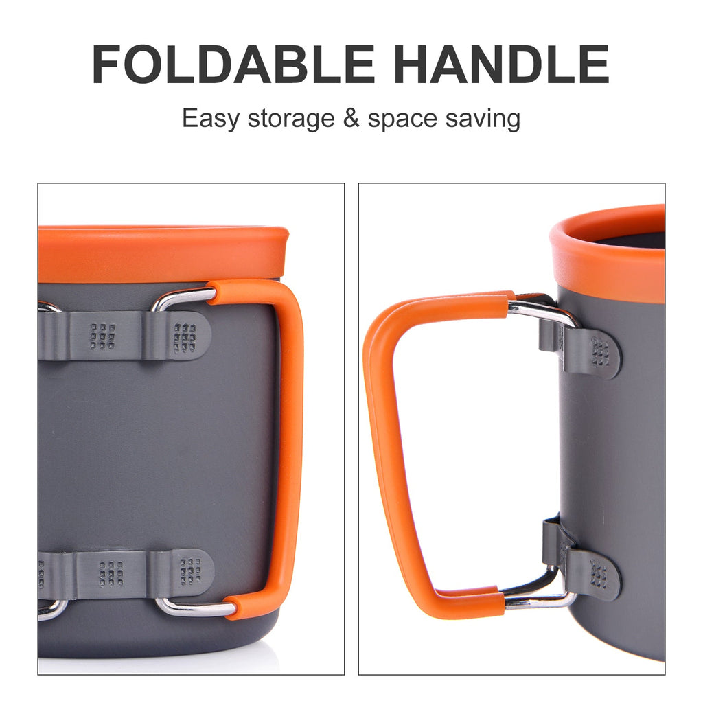 Camping Aluminum Cup 480ML