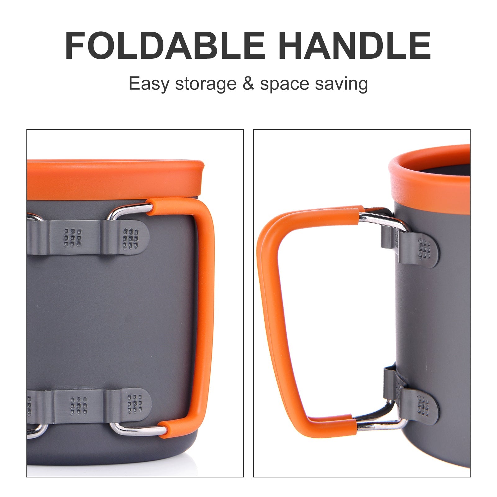 Camping Aluminum Cup 480ML