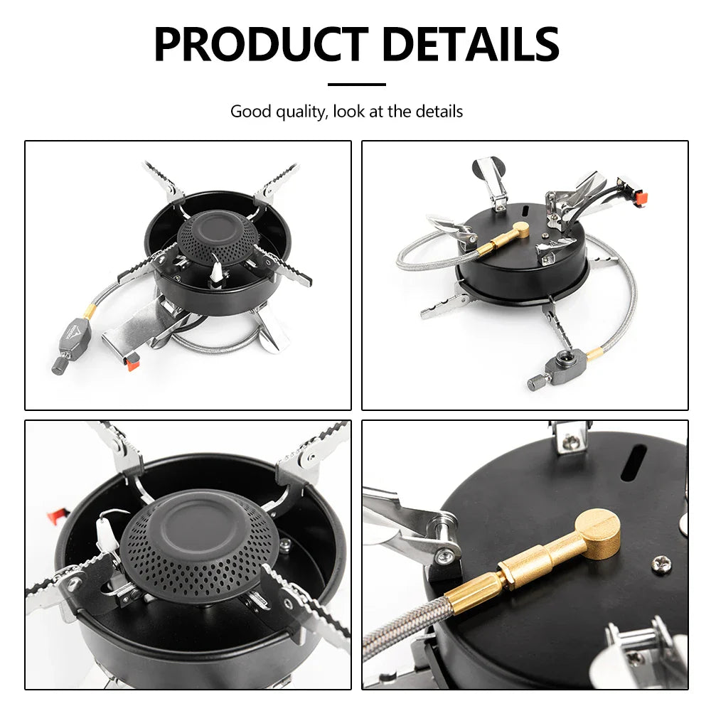 Camping Folding Gas Stove 3200W