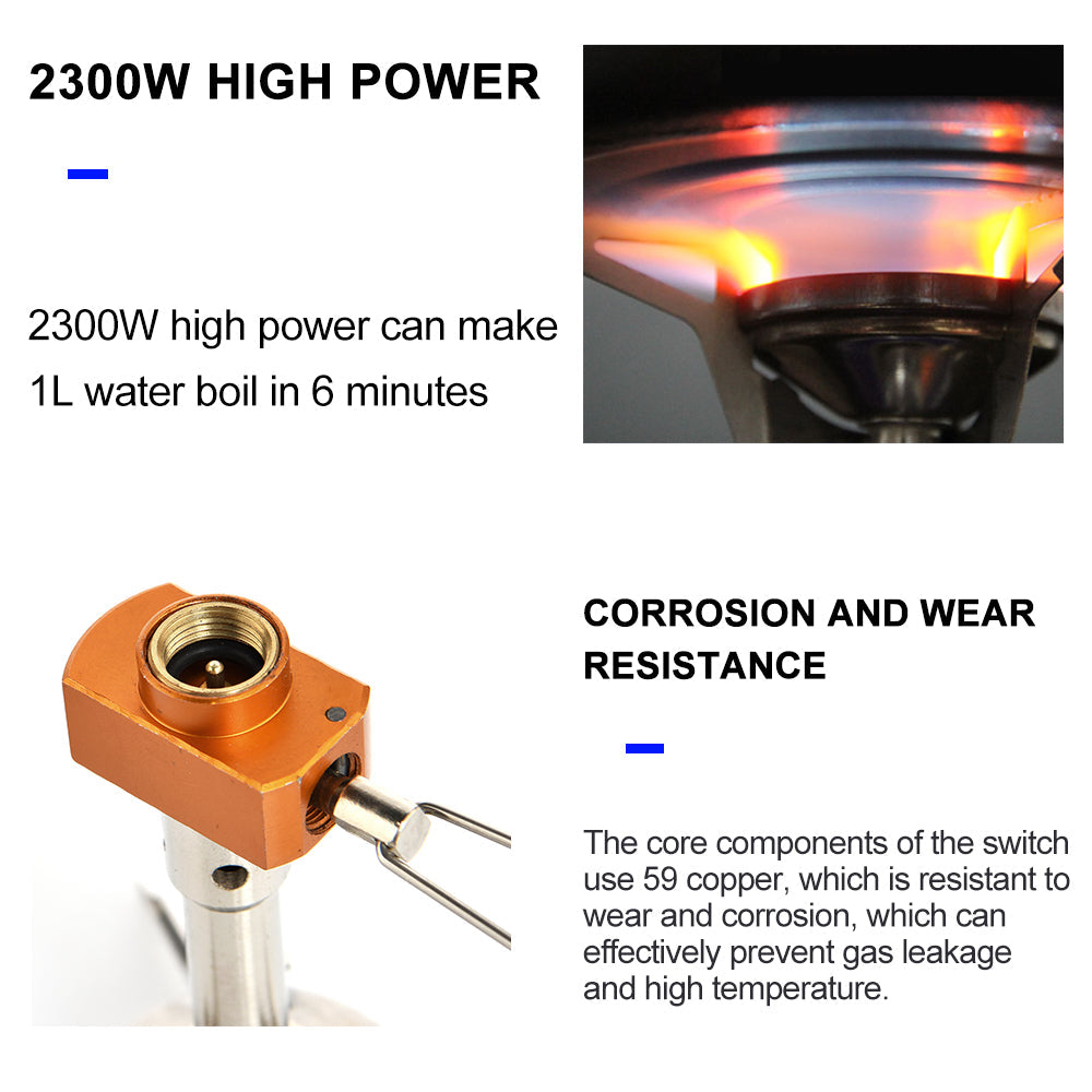 Camping Gas Burner Stove