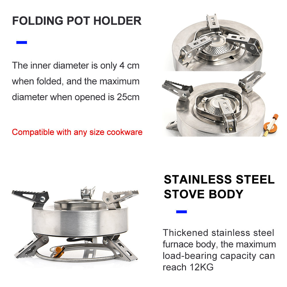 Camping Stove Gas Burner 4400W