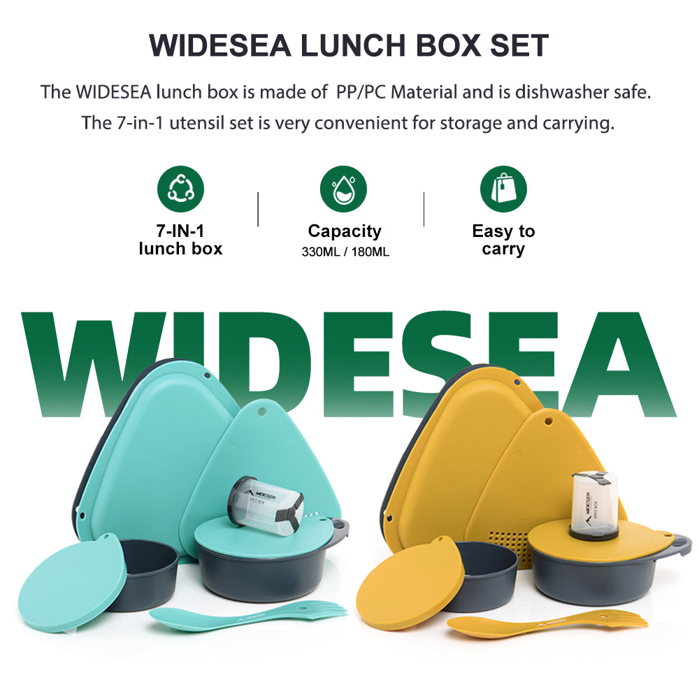 Widesea Camping Cutlery Bowl Set