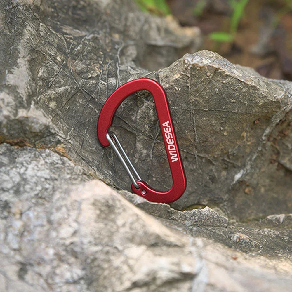 Camping Aluminium Alloy Cord Buckles Equipment Outdoor Tents Accessory  4 pcs/set