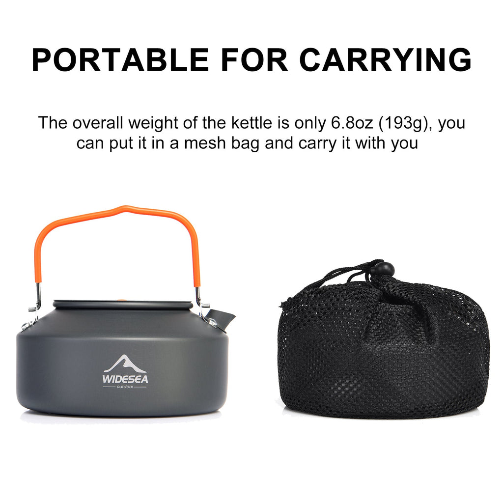 Aluminum Kettle 1000ML