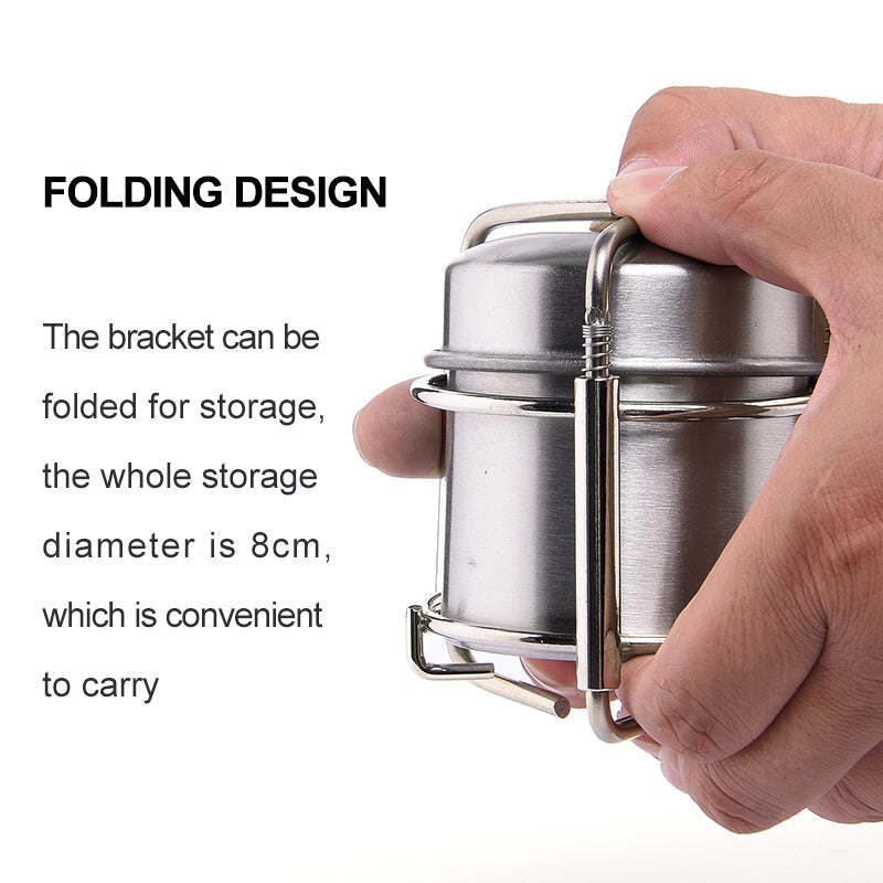 Camping Stainless Steel Alcohol Stove