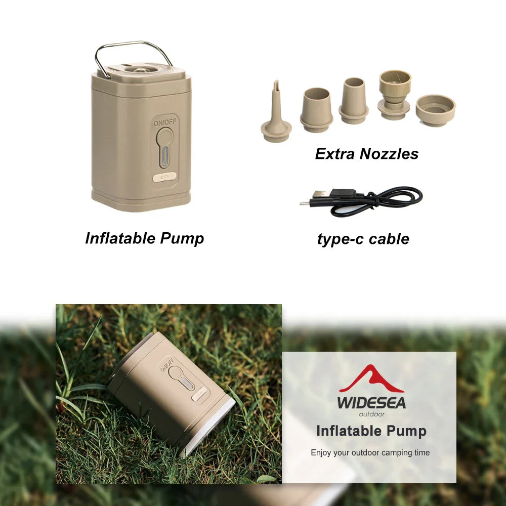 Camping Portable Electric Inflatable Pump