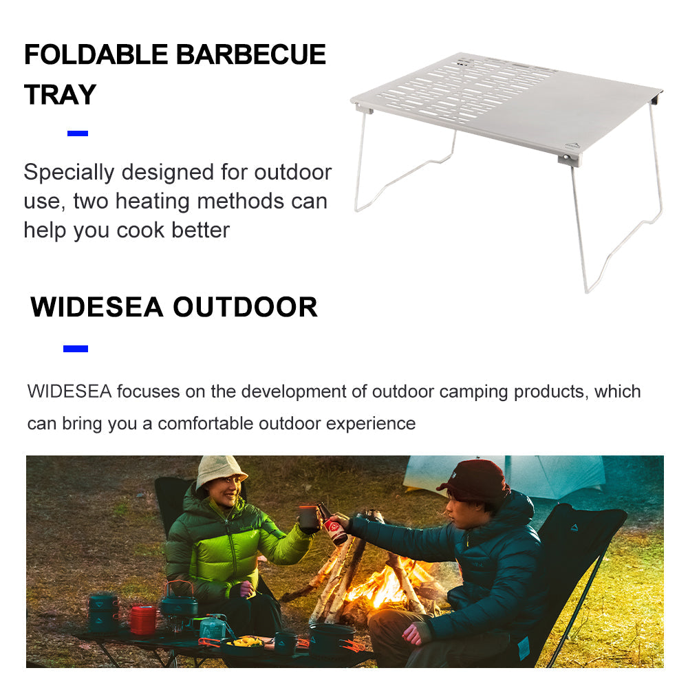 Titanium Table BBQ Barbecue Grill