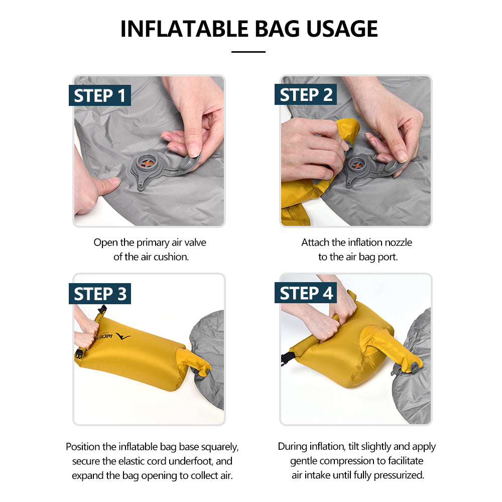 Widesea  R8 square inflatable pad