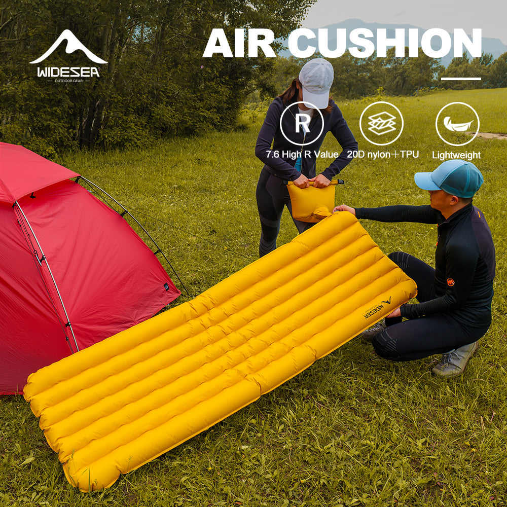 Widesea R7.6 square inflatable pad