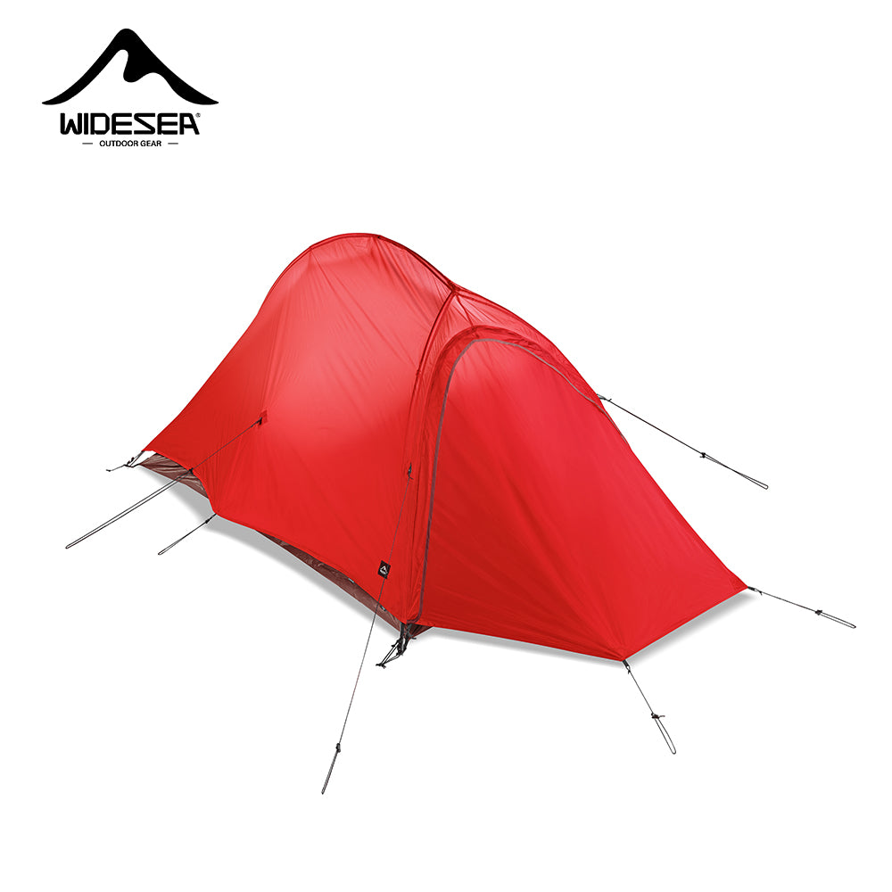 Widesea Camping Tent 1 Person 15D Nylon Backpaking Tents