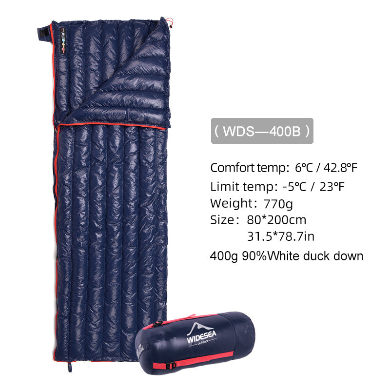 Sleeping Bag Duck Down 300/400G 90% Duck Down