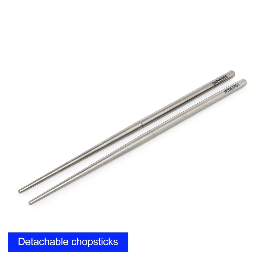 Camping Titanium Chopsticks Tableware